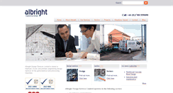 Desktop Screenshot of albrightlimited.co.uk